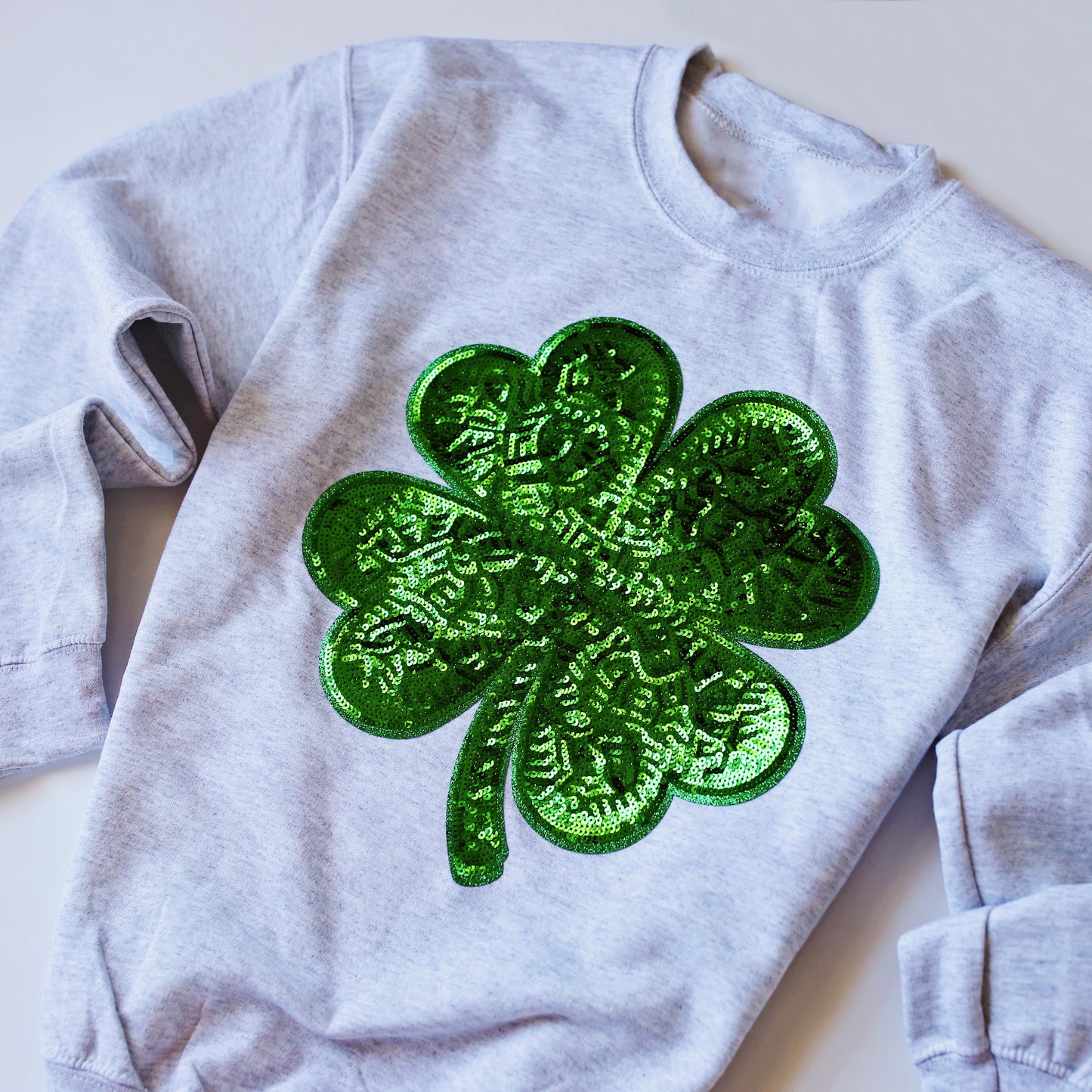 Shamrock Patch Crewneck