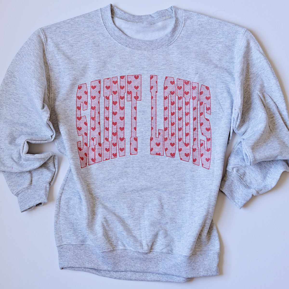 Saint Louis Varsity Hearts Crewneck