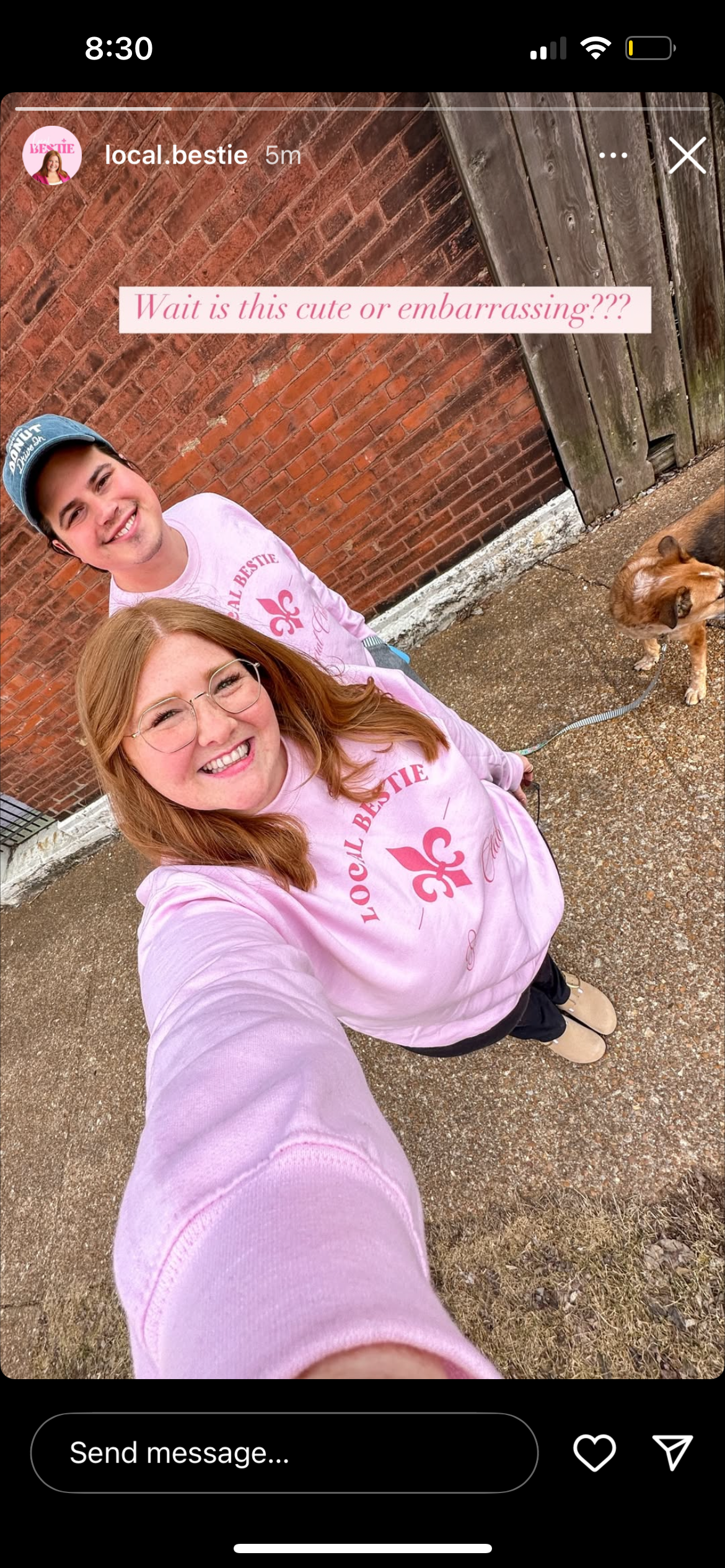 Local Bestie Social Club Crewneck