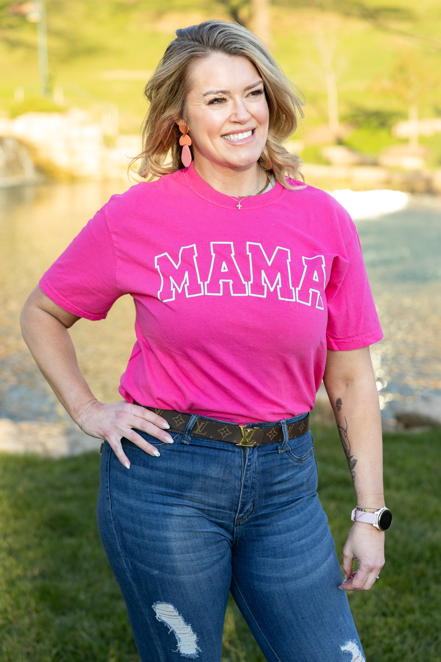 Bright Mama Comfort Colors Tee
