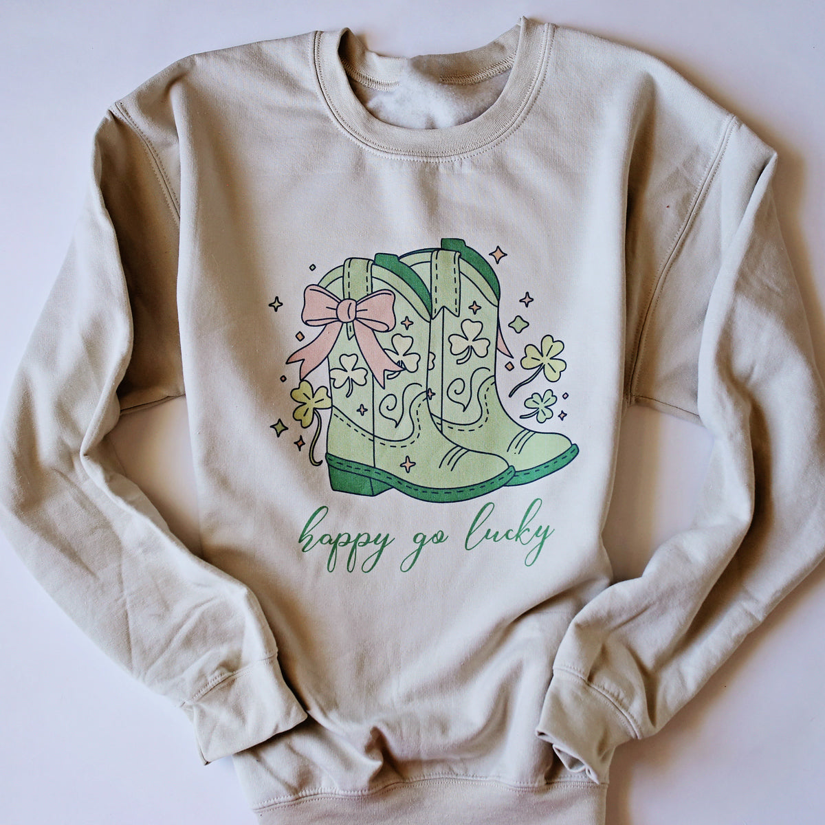 Happy Go Lucky crewneck