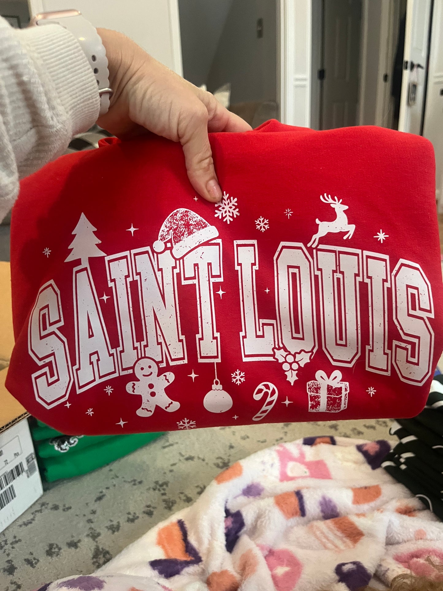 Saint Louis Christmas Crewneck