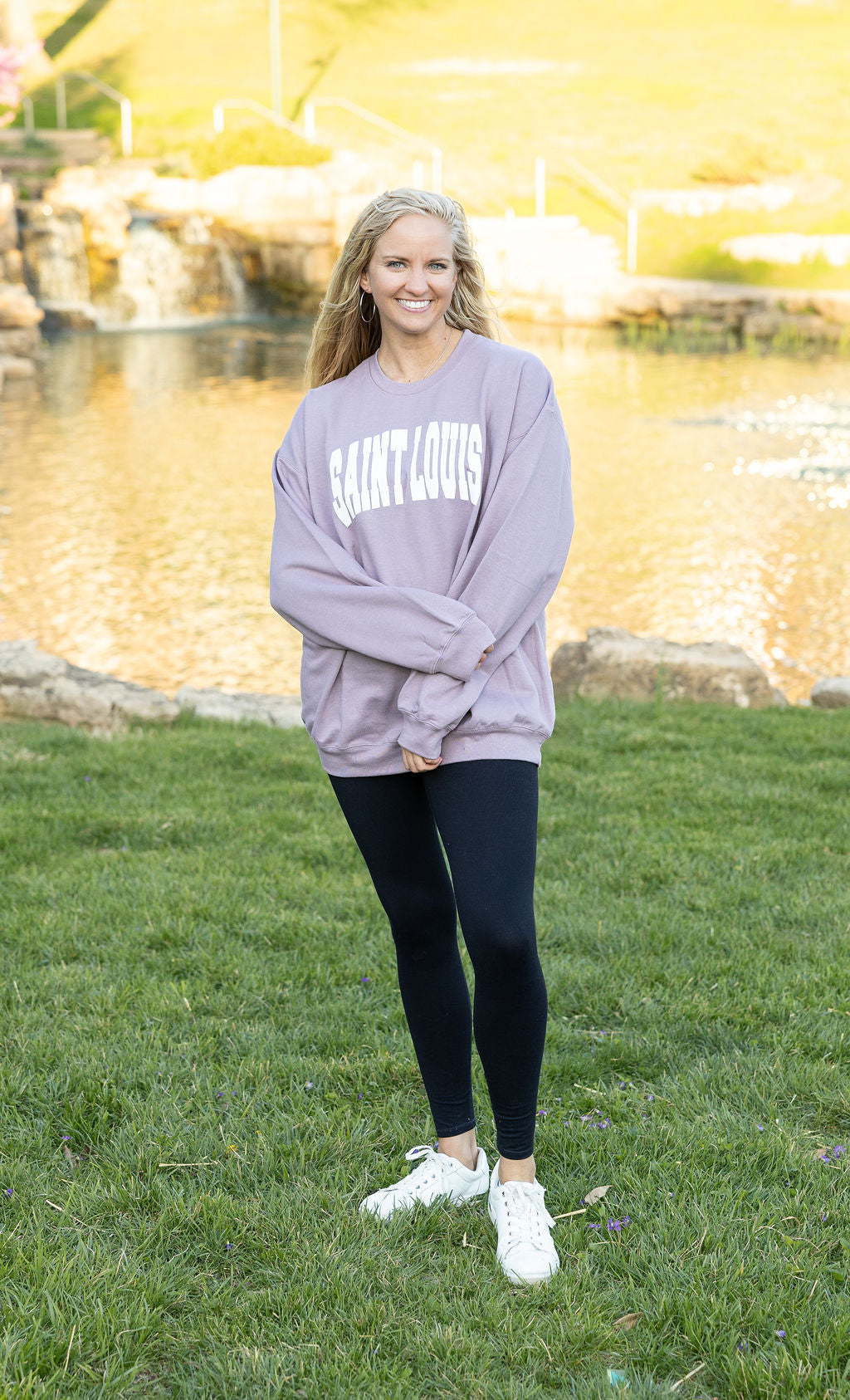 Pastel Puff Saint Louis Crewneck