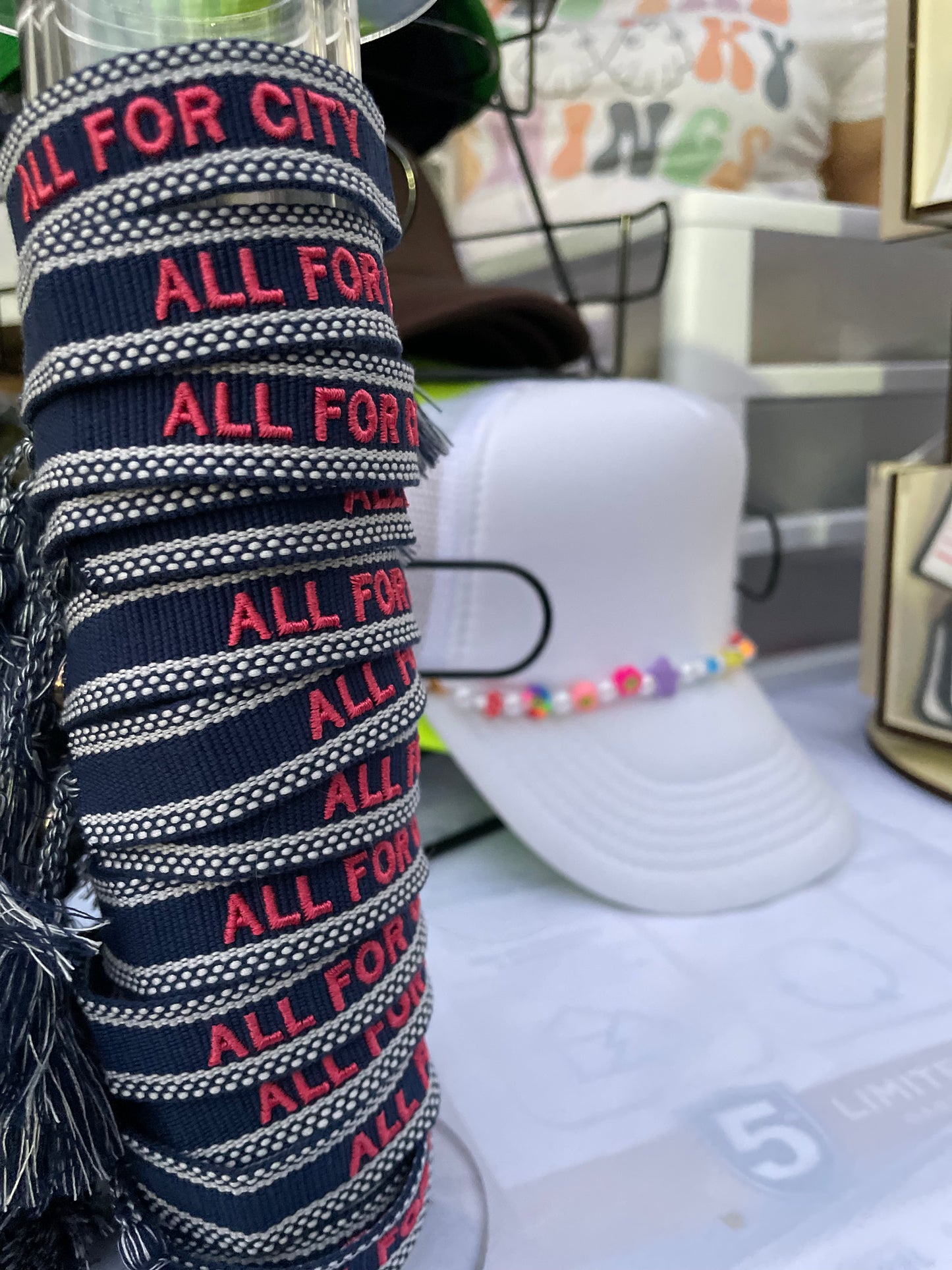 Saint Louis and City Tassel Bracelets