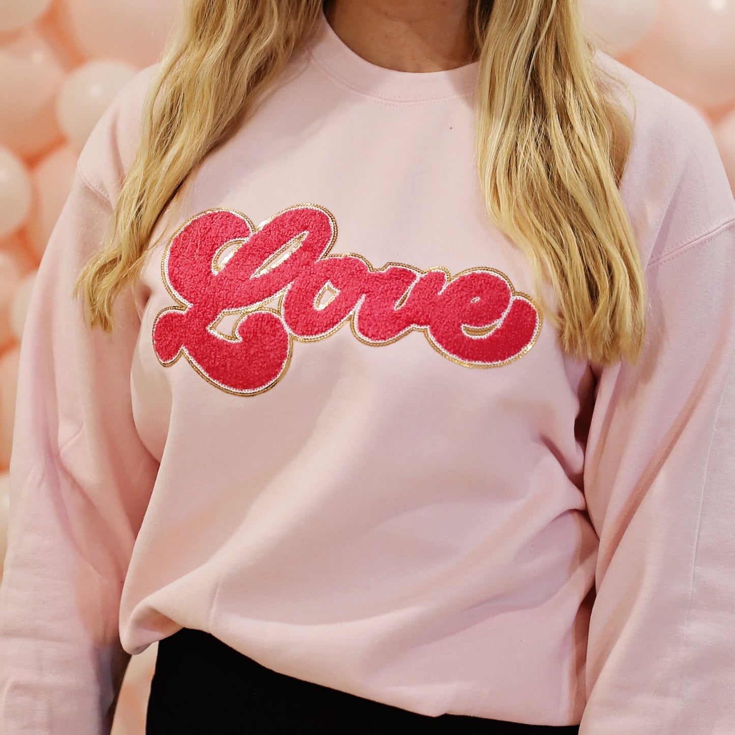 Love Patch Crewneck