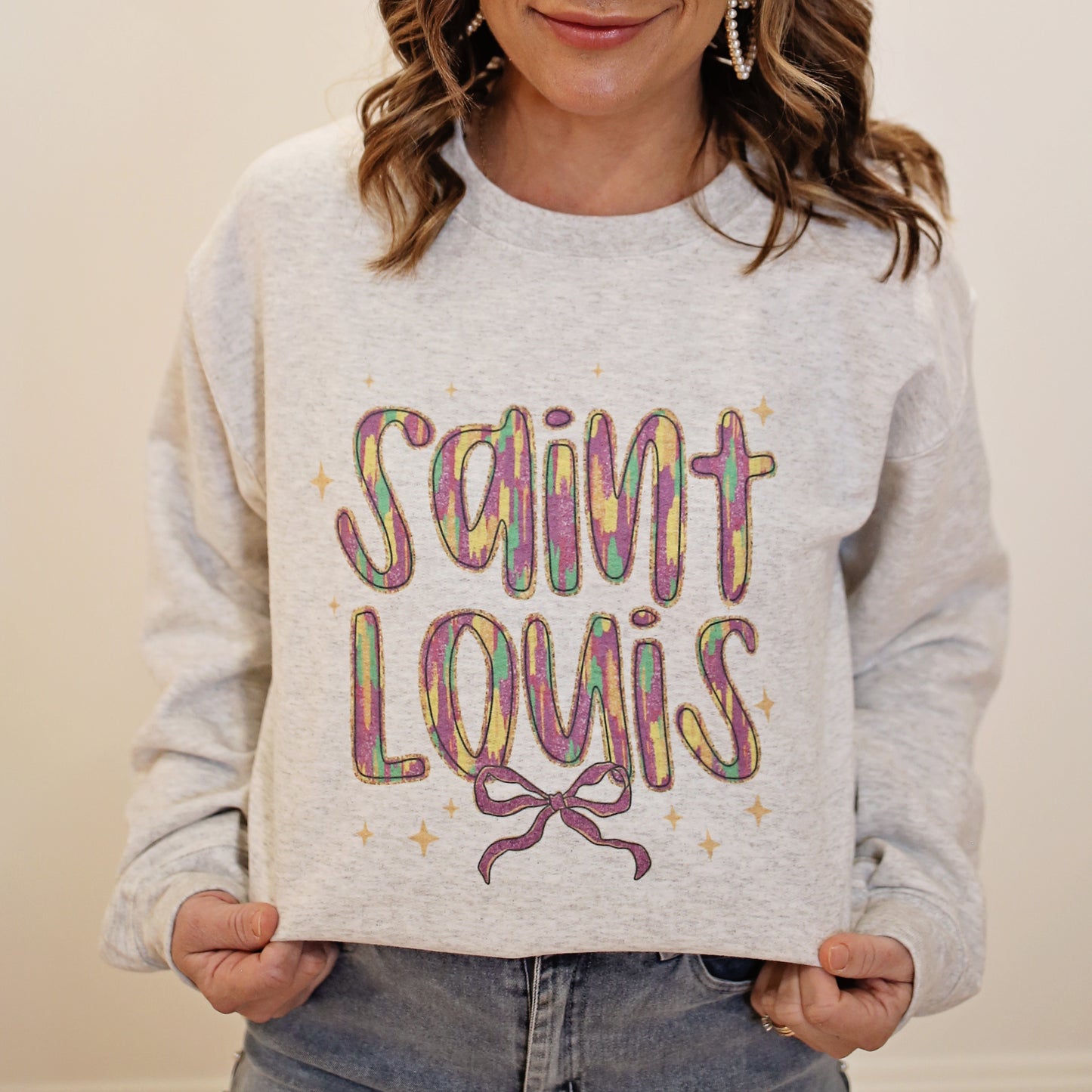 Saint Louis Mardi Gras Crewneck