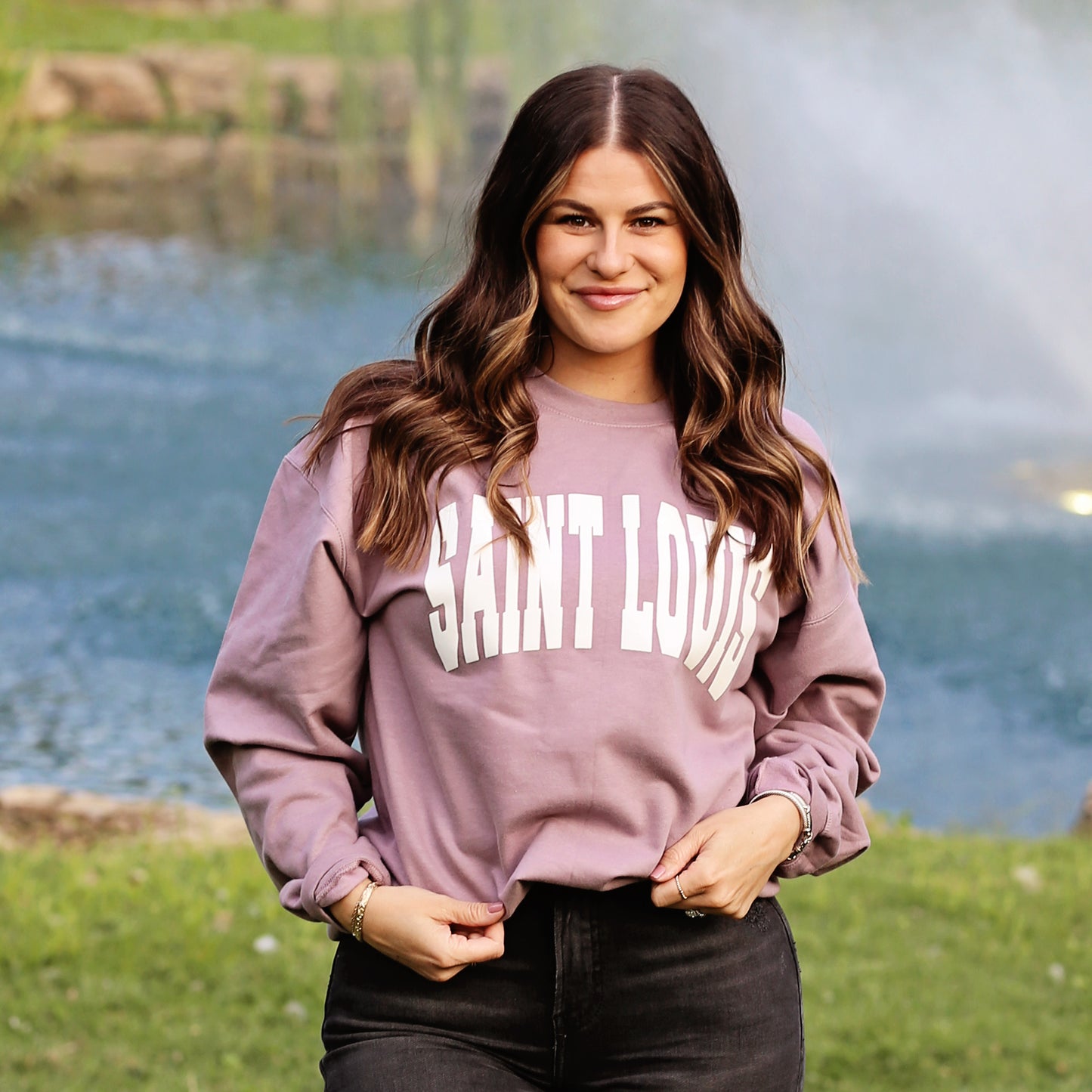 Saint Louis Puff crewneck