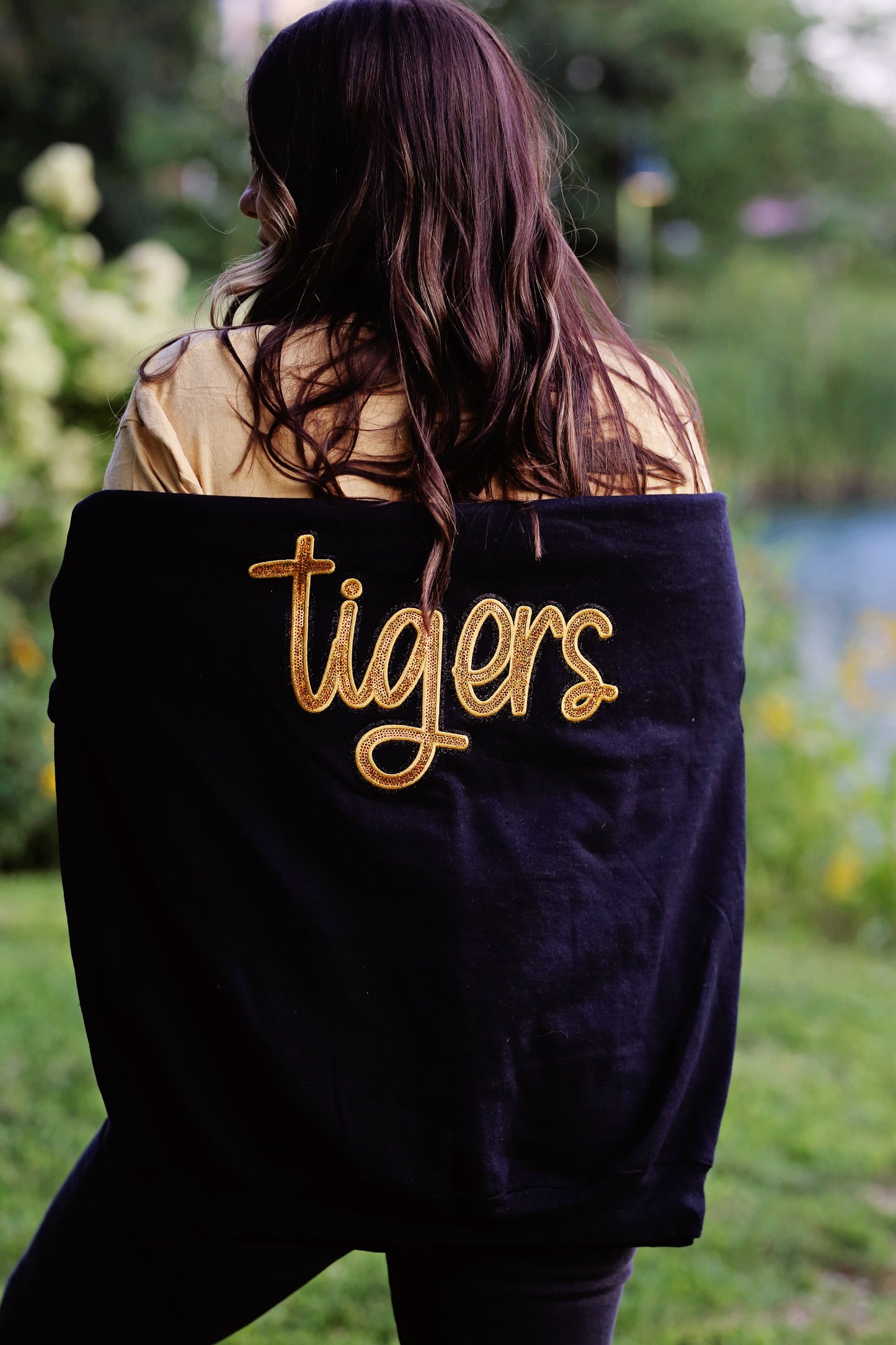Sparkly Tigers crewneck