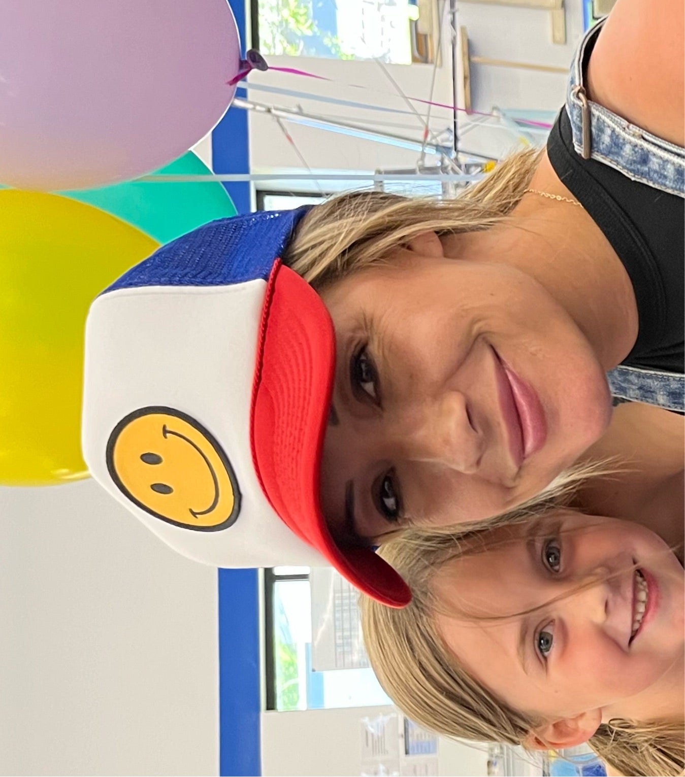 Patriotic Smiley Trucker Hat