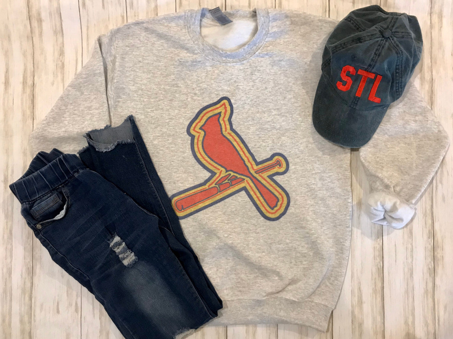 Retro Cardinals sweatshirt
