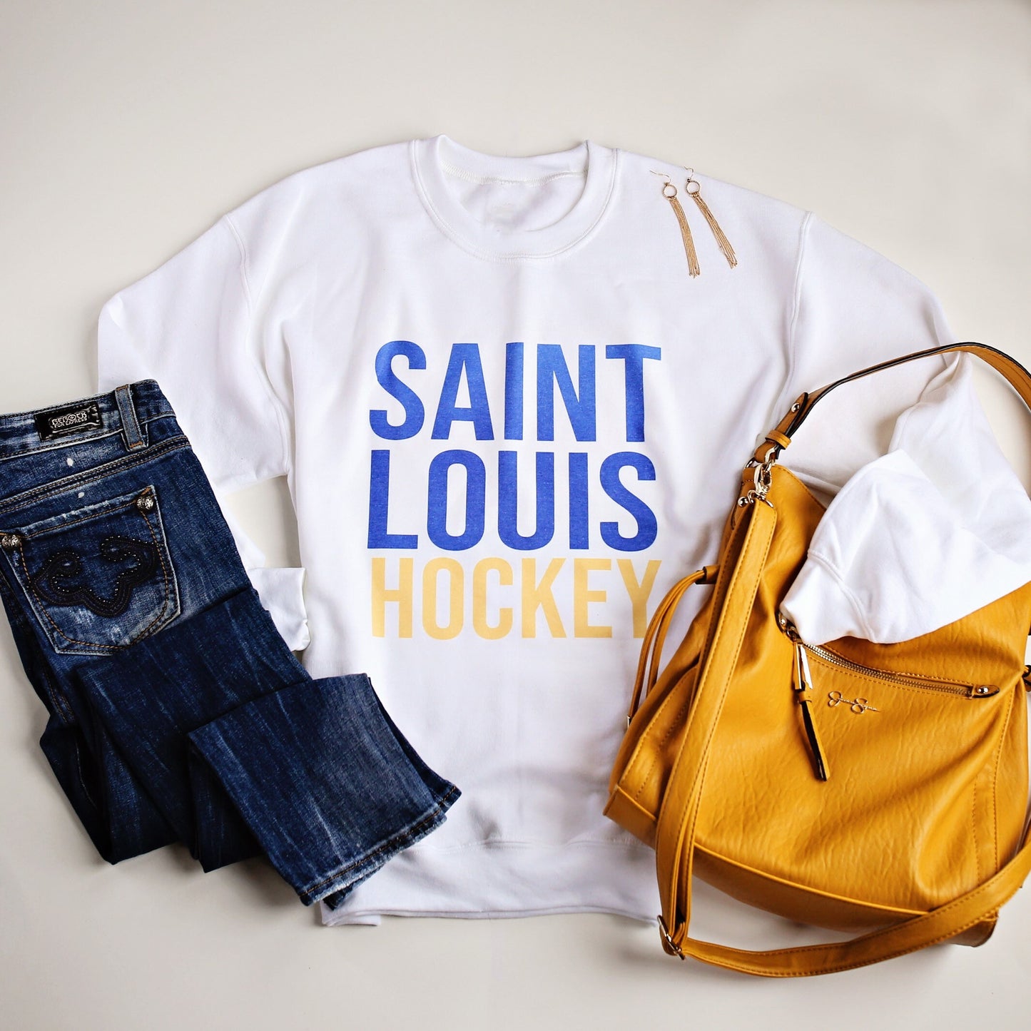 Saint Louis Hockey crewneck sweatshirt