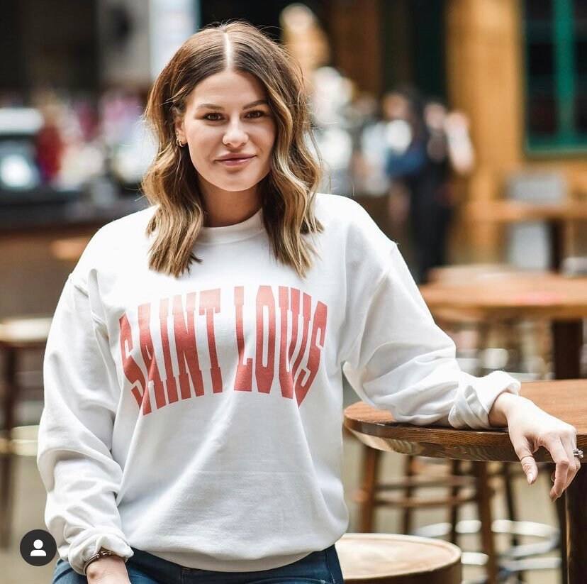Red Saint Louis Sweatshirt