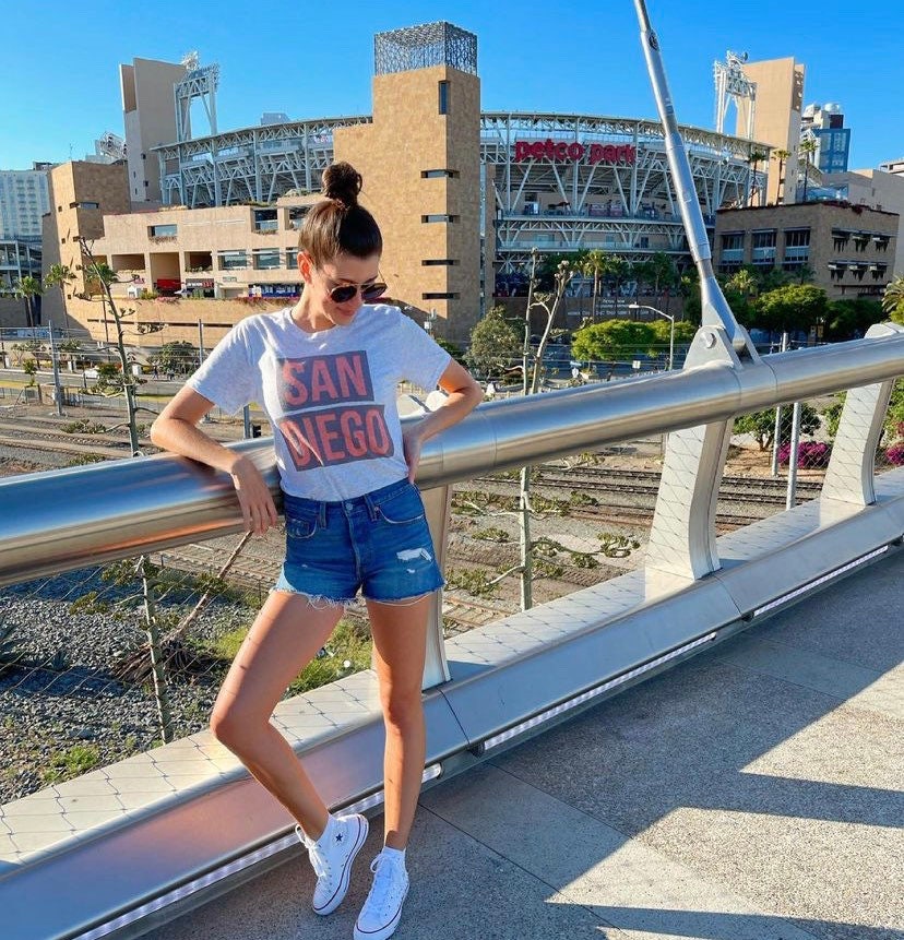 San Diego Box Logo Tee