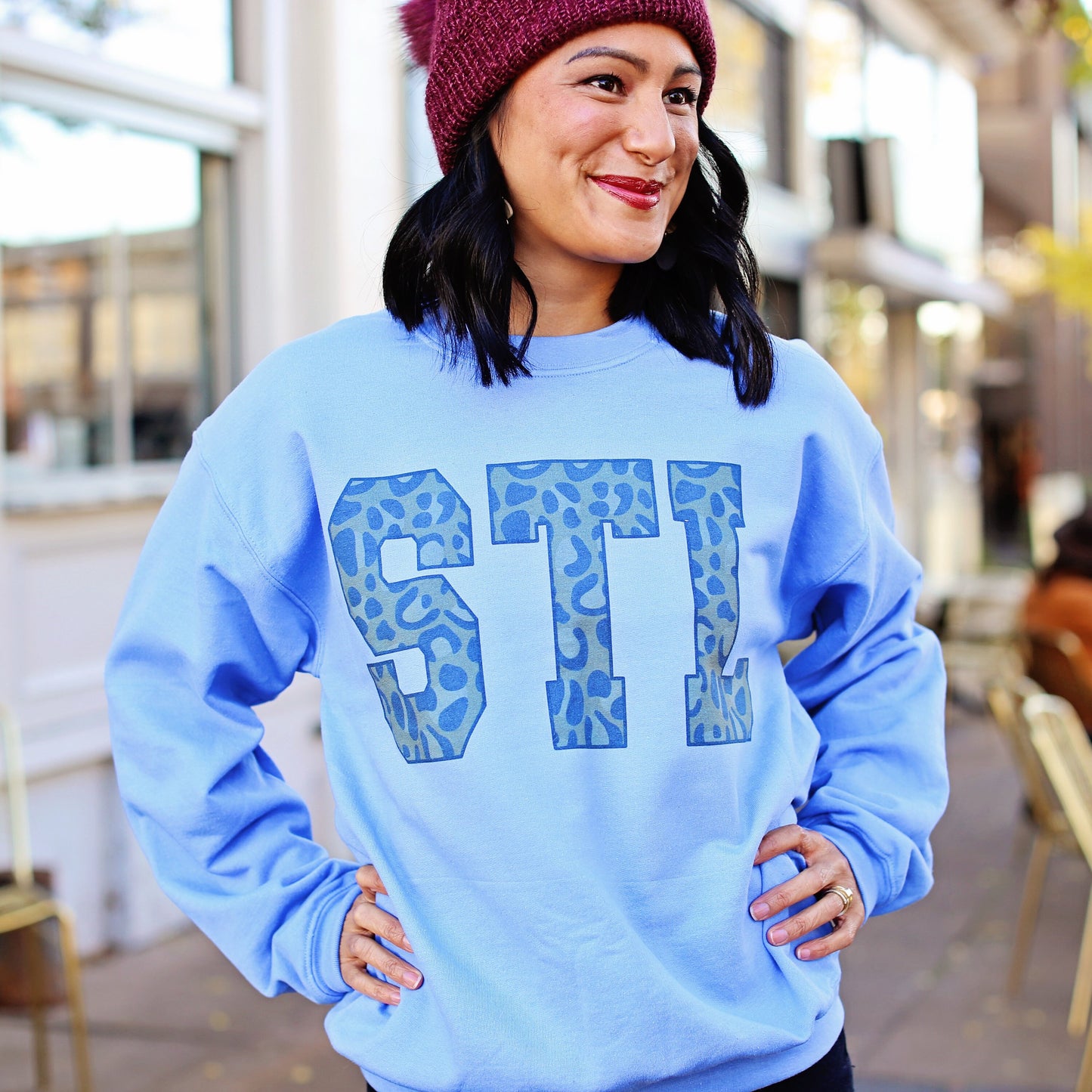STL Leopard Sweatshirt