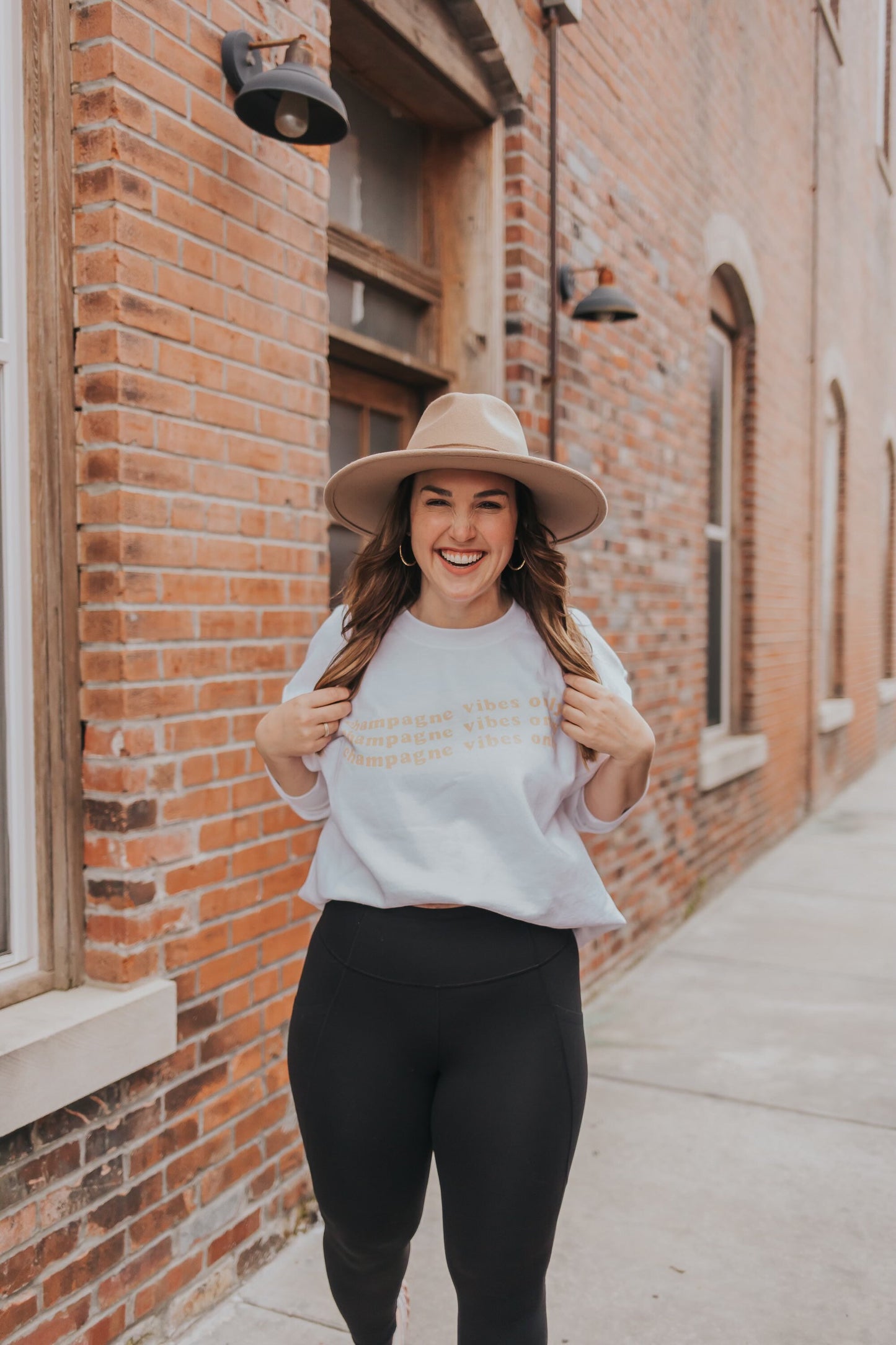 Champagne Vibes Only Crewneck