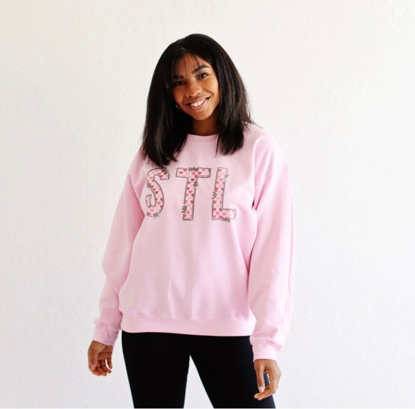 STL Valentines Day sweatshirt