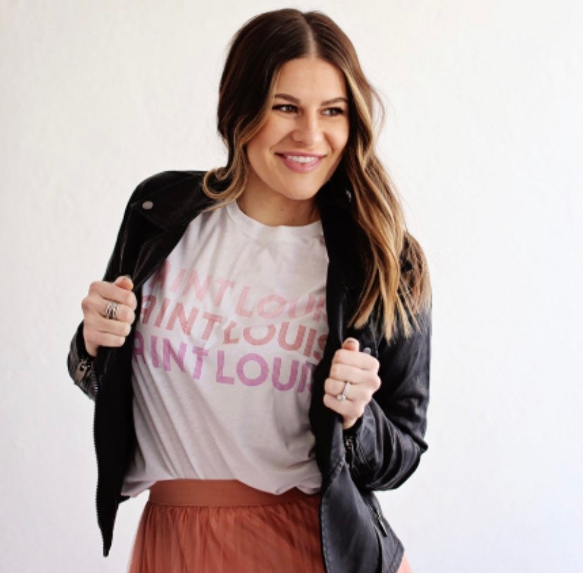 Saint Louis Valentines Day tee