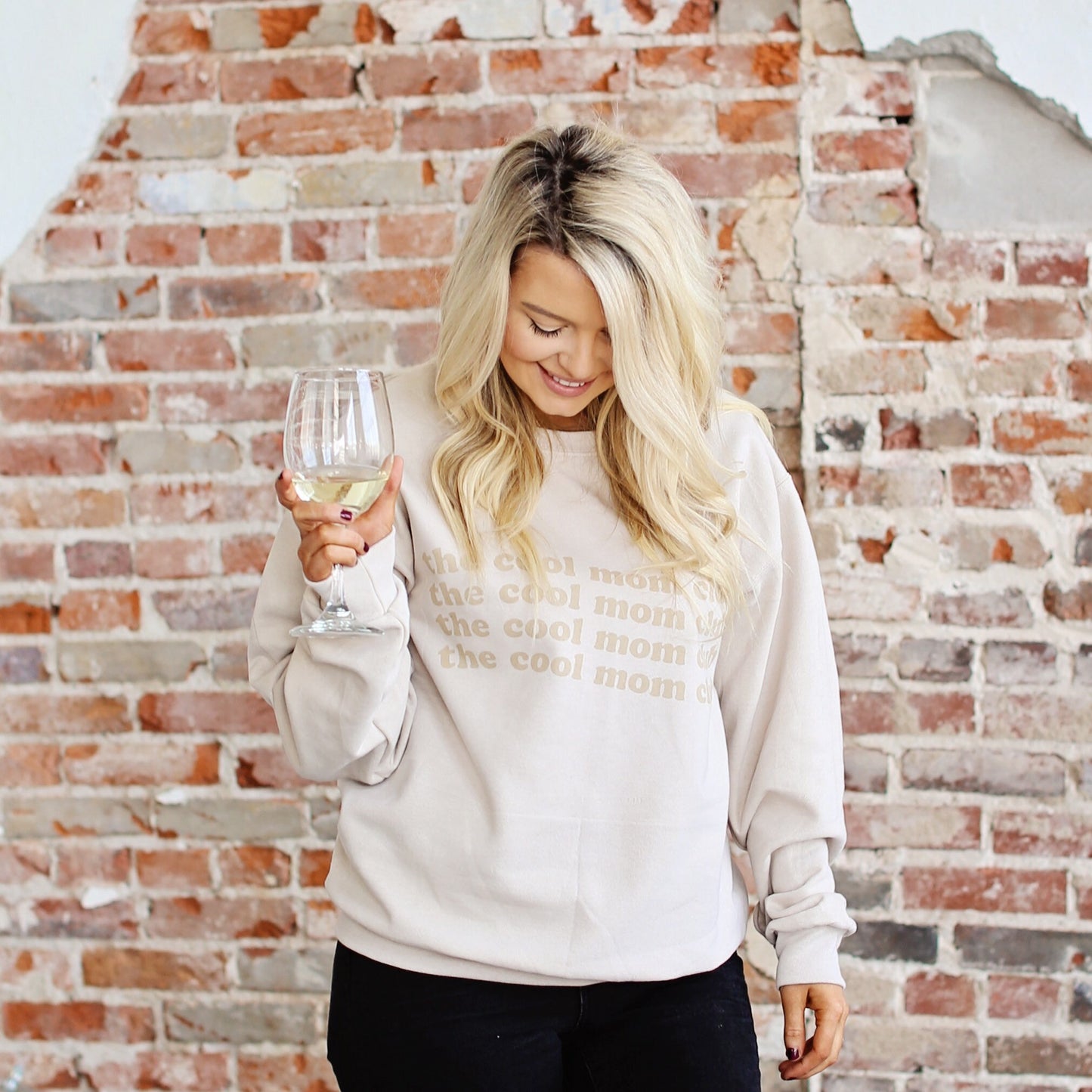 The Cool Mom Club crewneck