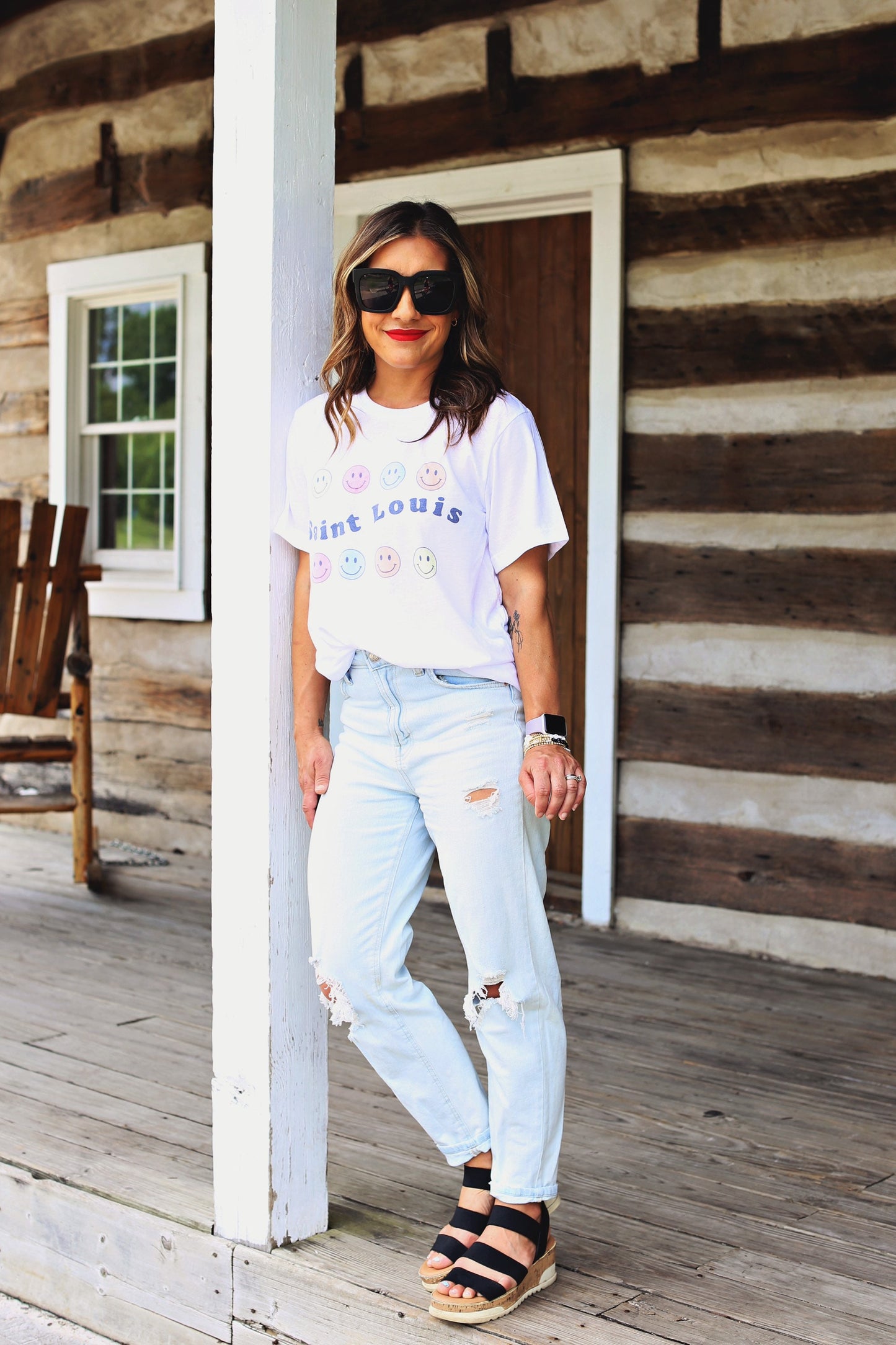 Saint Louis Smiley Tee