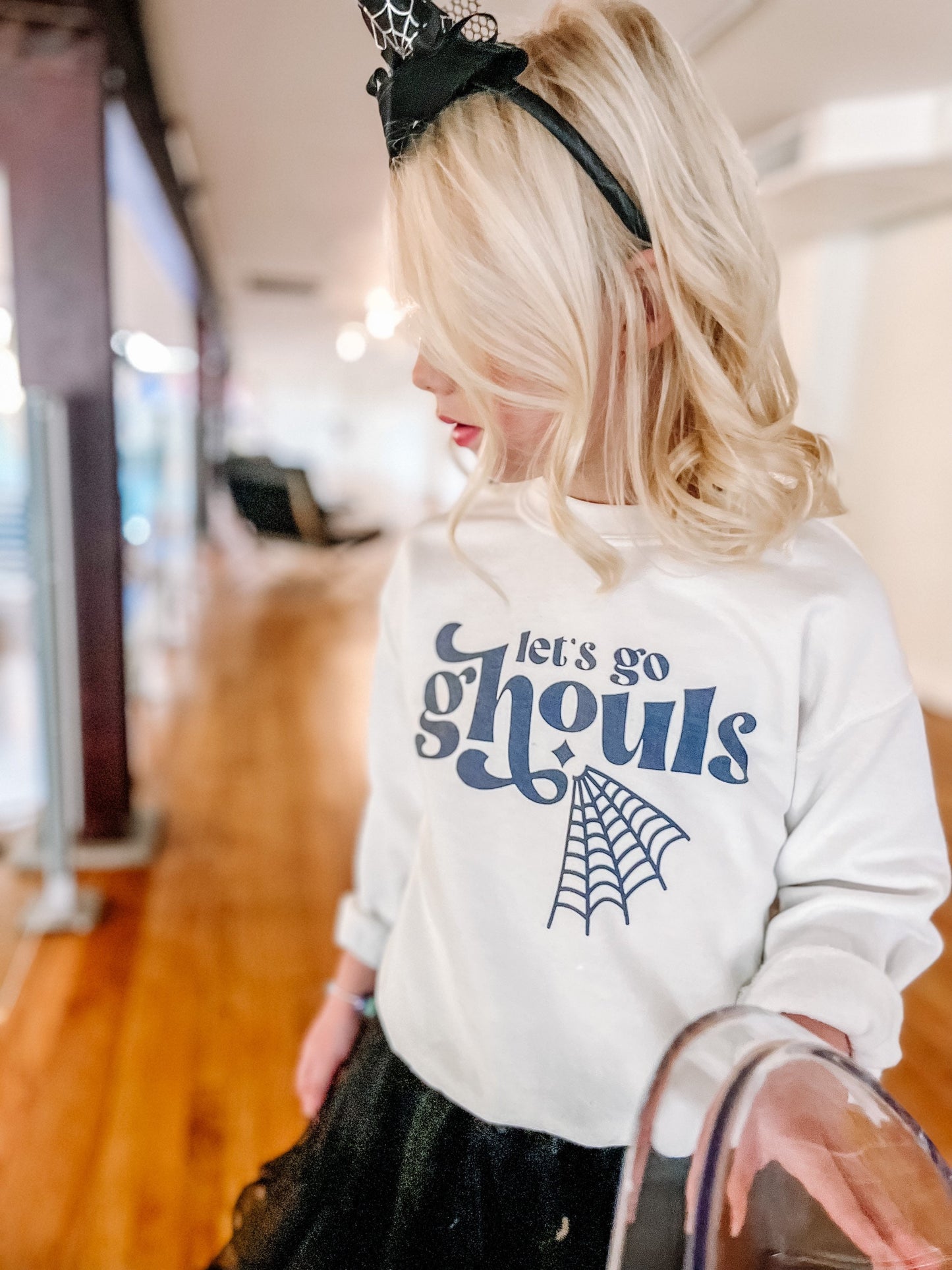 Let’s Go Ghouls crewneck