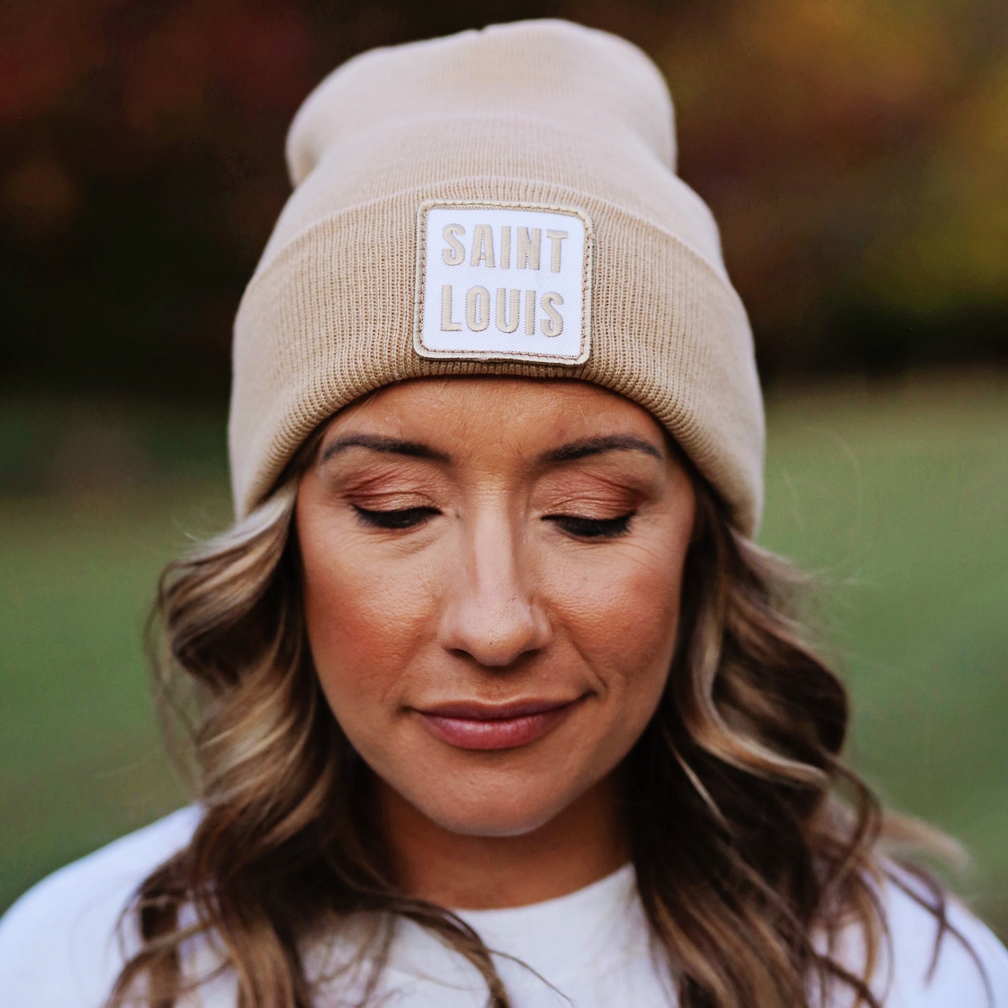 Saint Louis Patch Beanie