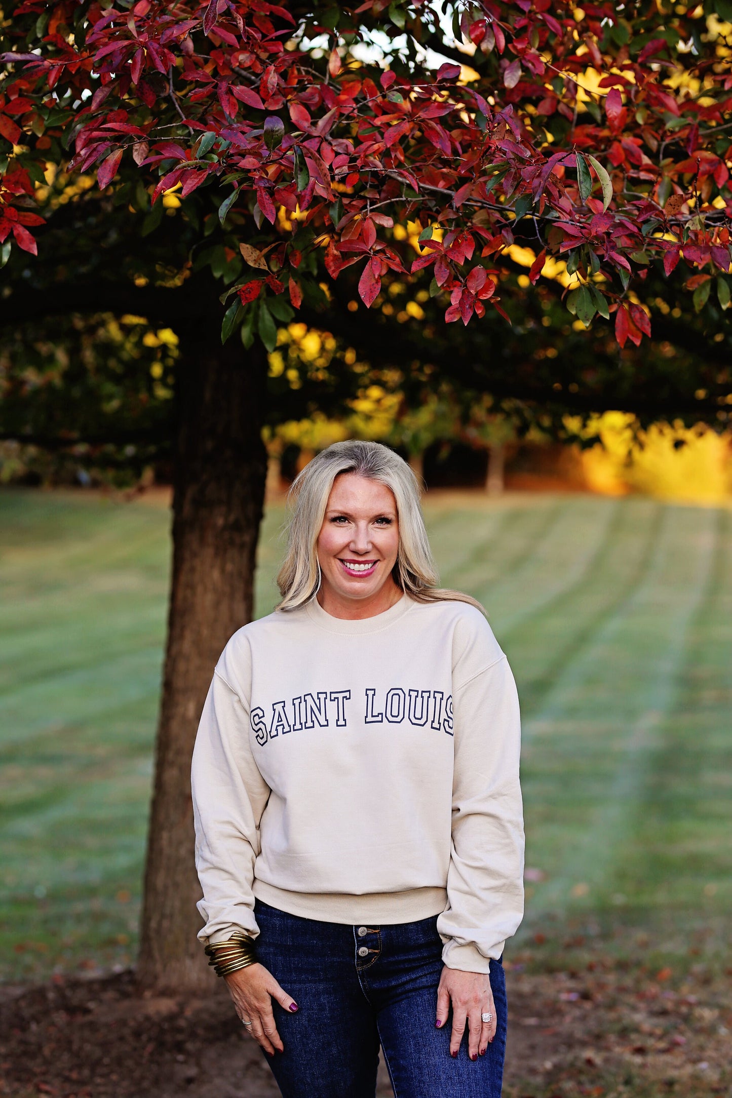 Tan Saint Louis Sweatshirt