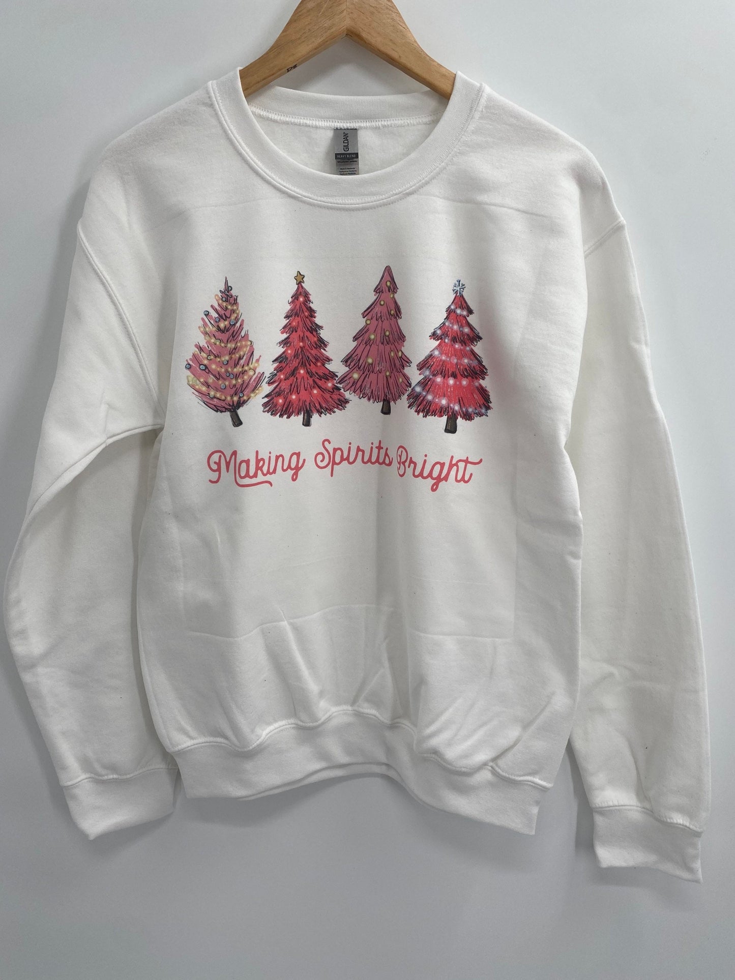 Pink Christmas Tree sweatshirt