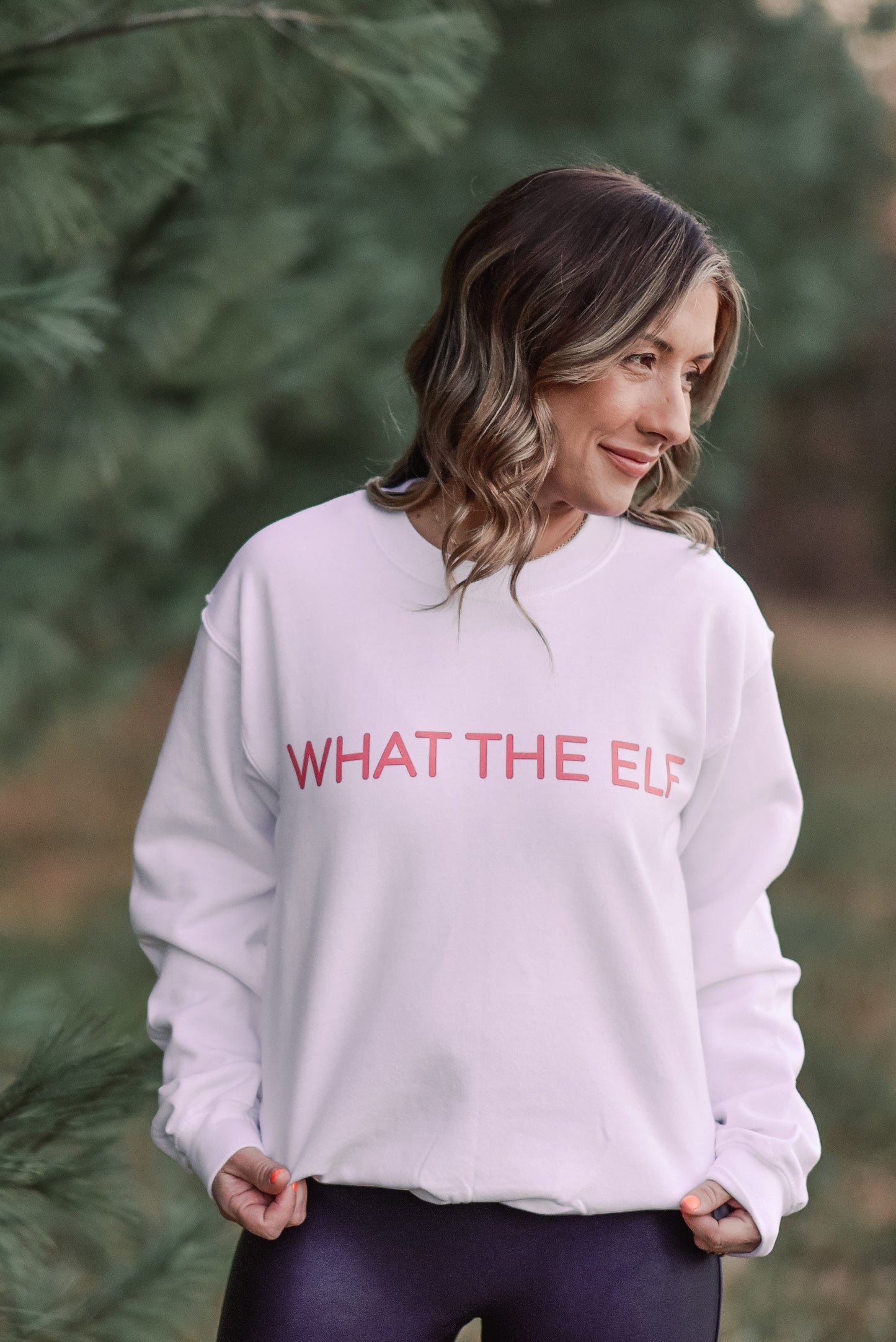 What the Elf sweatshirt