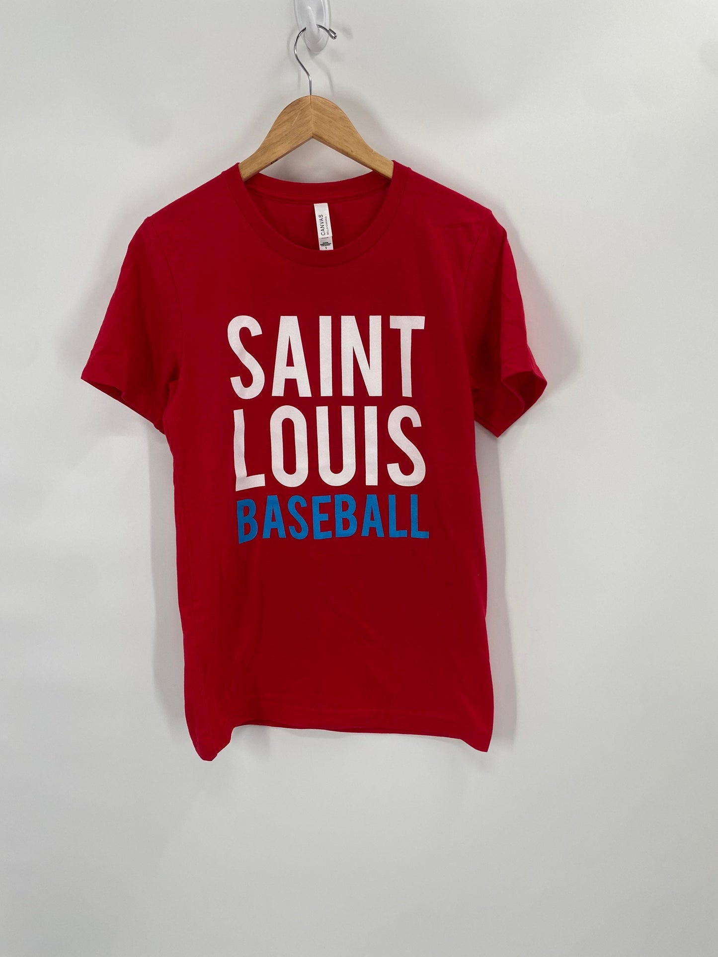 RED Saint Louis Baseball crewneck sweatshirt