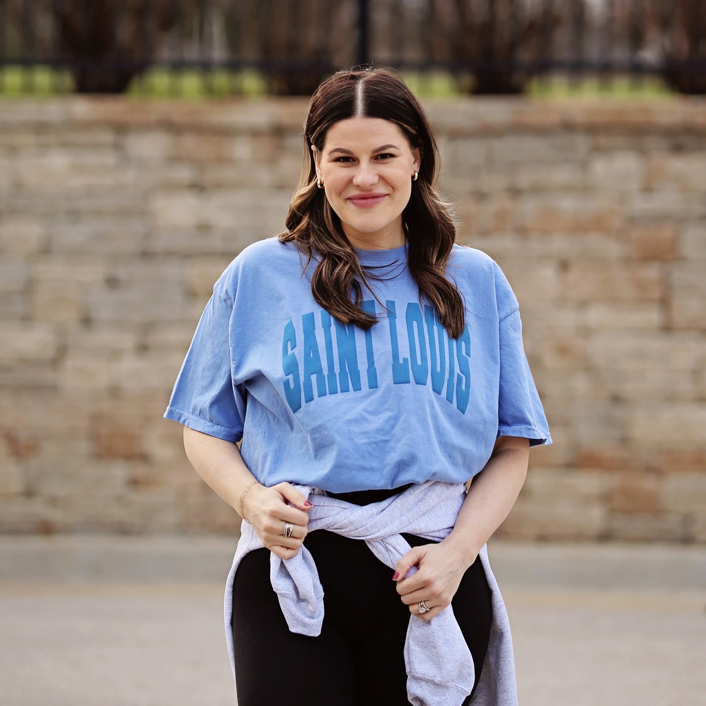 Blue Puff Saint Louis Tee