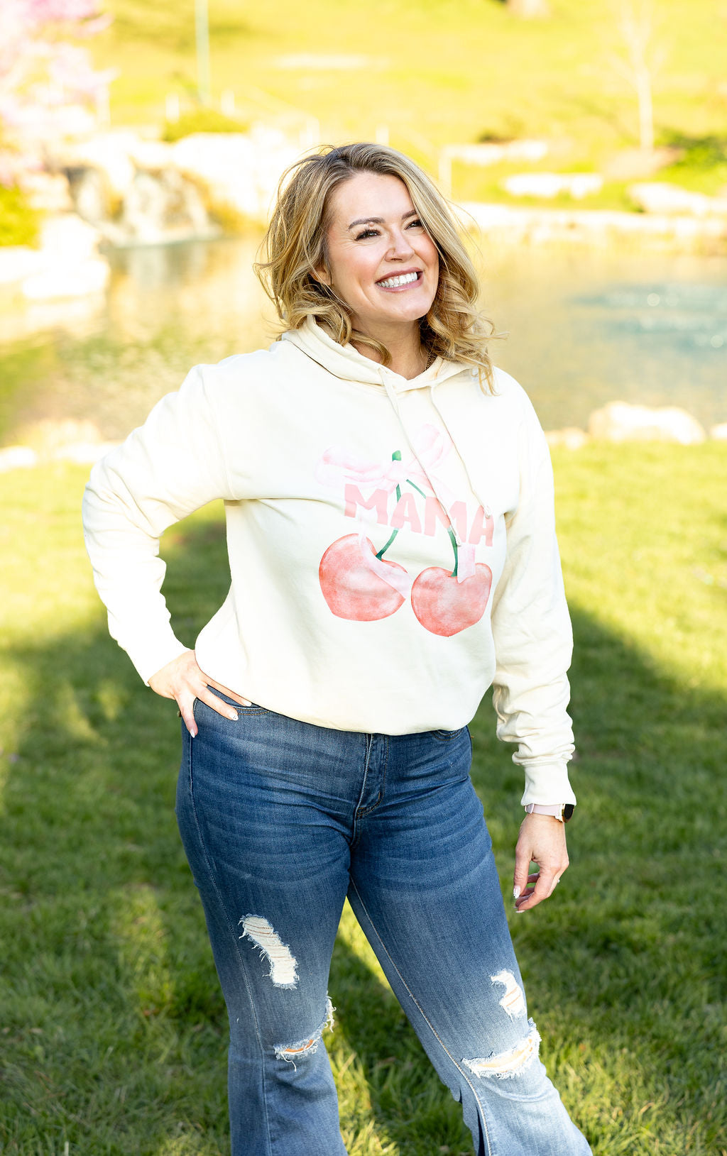 Mama Cherry Crewneck
