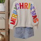 Oversized Merry Christmas Sweater