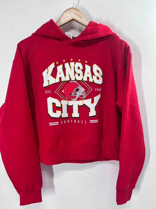 Kansas City Football Cropped hoodie