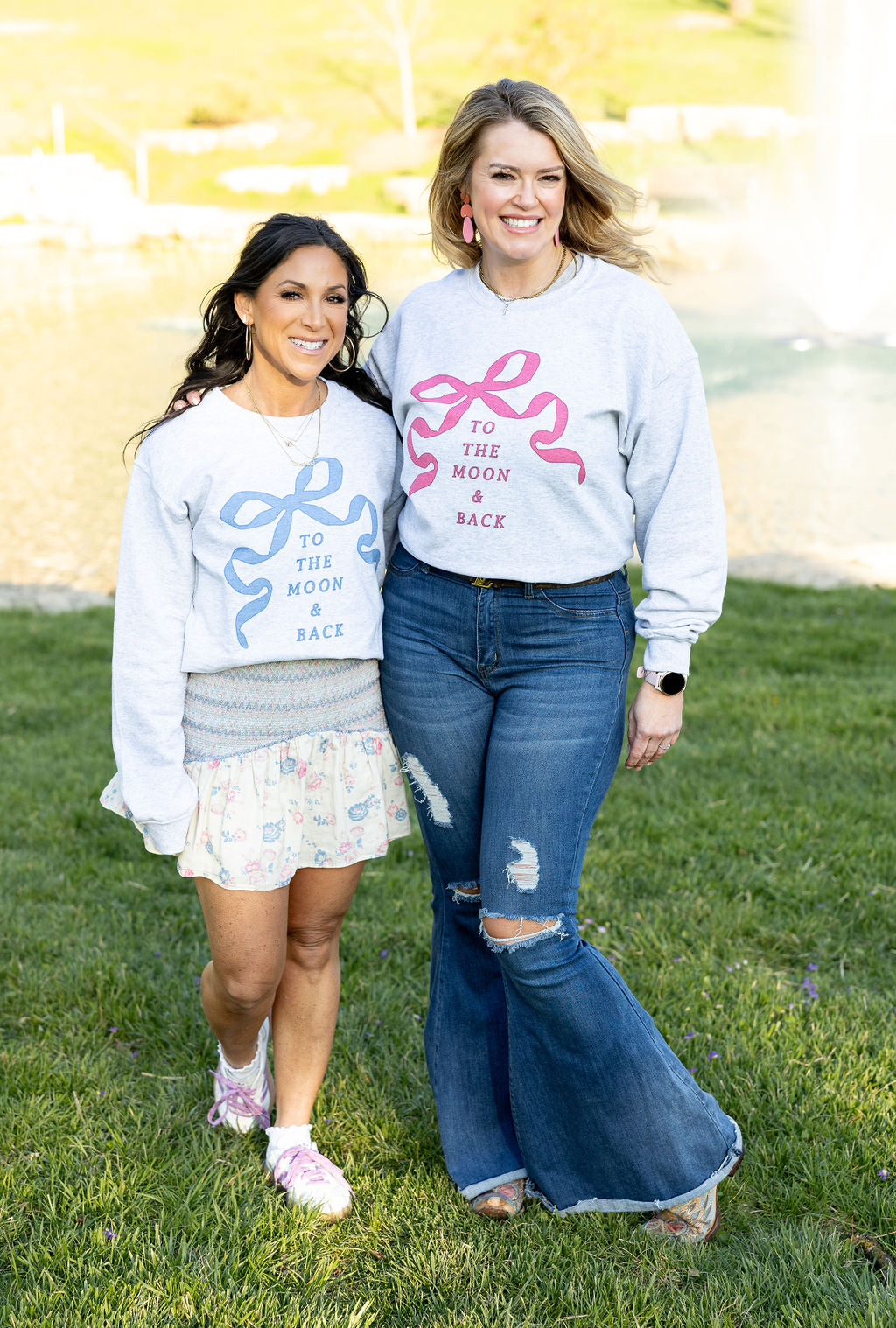 To the Moon and Back Crewneck