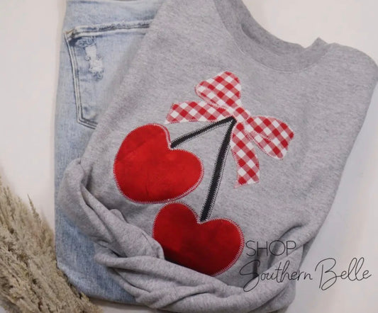 Valentine Cherries Sweatshirt