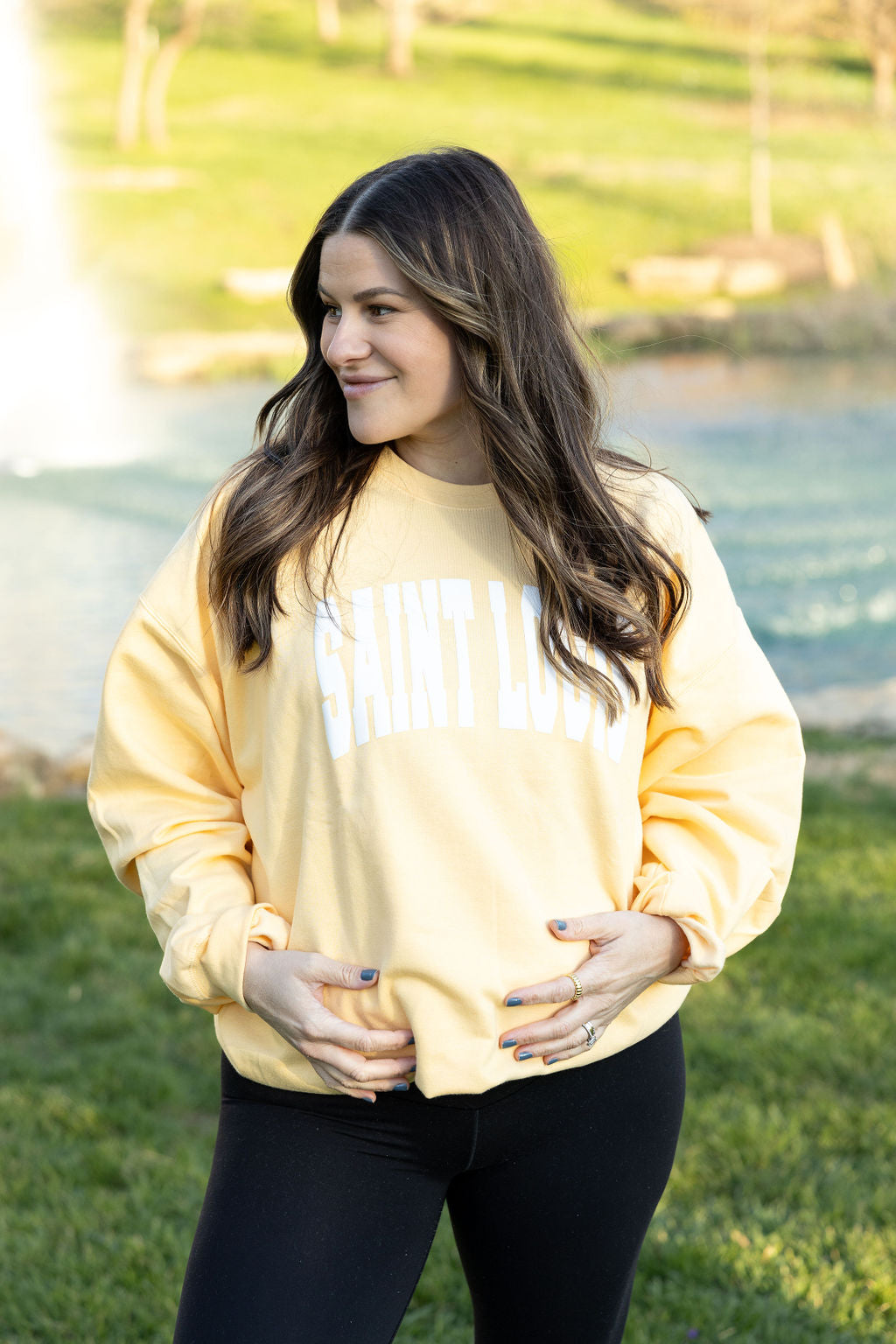 Pastel Puff Saint Louis Crewneck