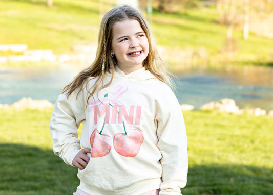 Mini Cherry Comfort Colors Hoodie