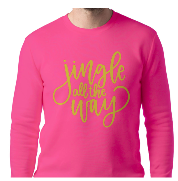 Jingle All the Way crewneck