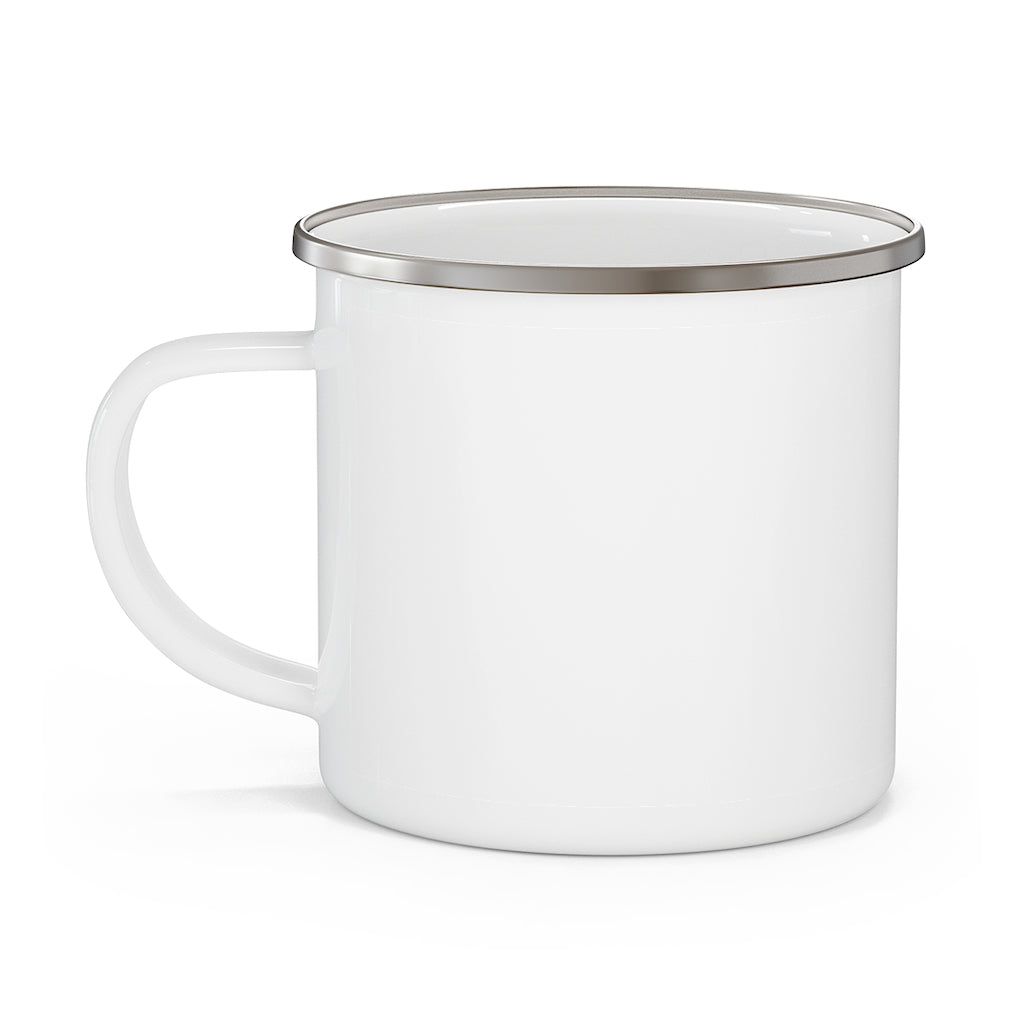 home is where the Arch is! Enamel Camping Mug