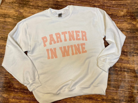 Partner in Wine crewneck sweatshirt