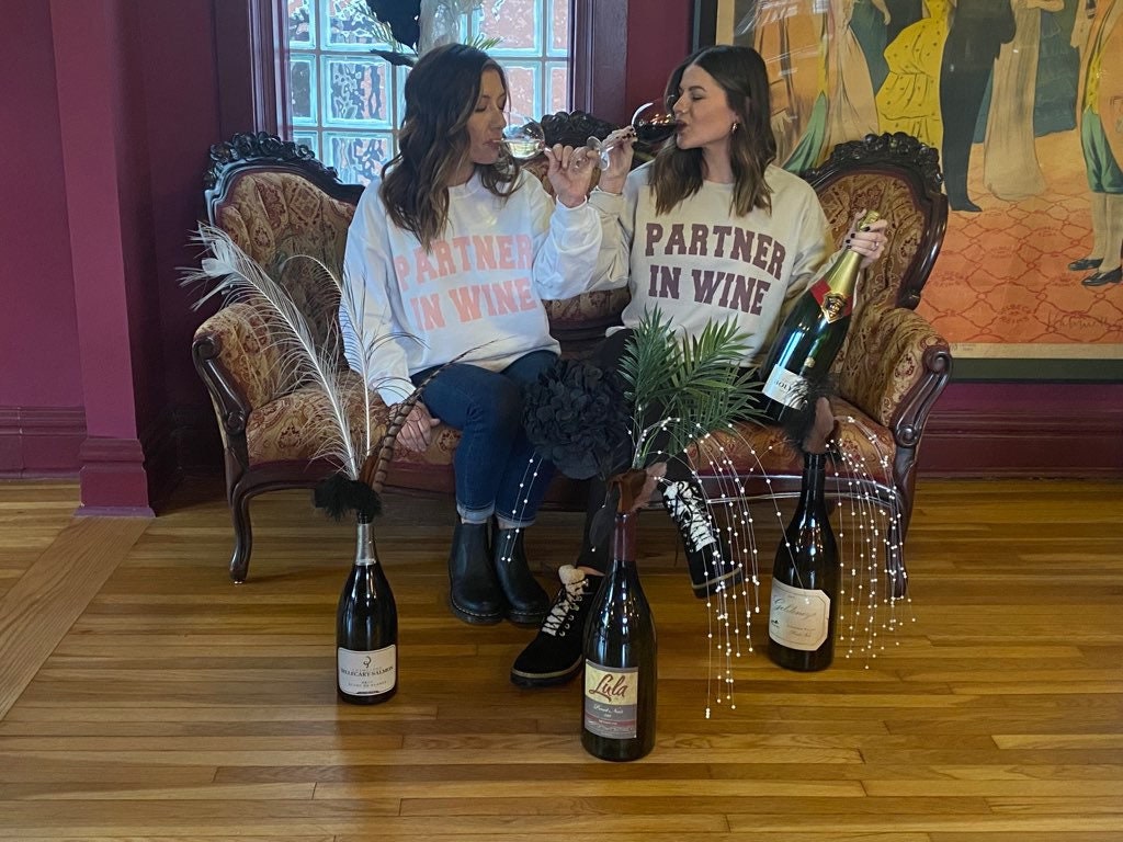 Partner in Wine crewneck sweatshirt