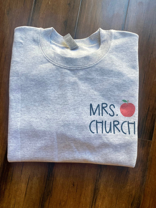 Custom Teacher Sweatshirt