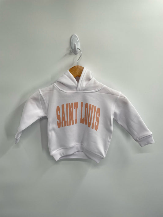 Neutral Saint Louis Toddler hoodie