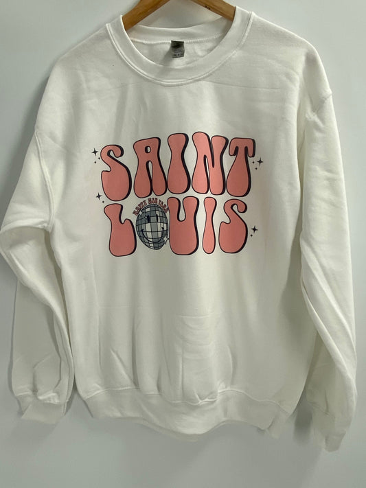 Saint Louis Disco Ball crewneck