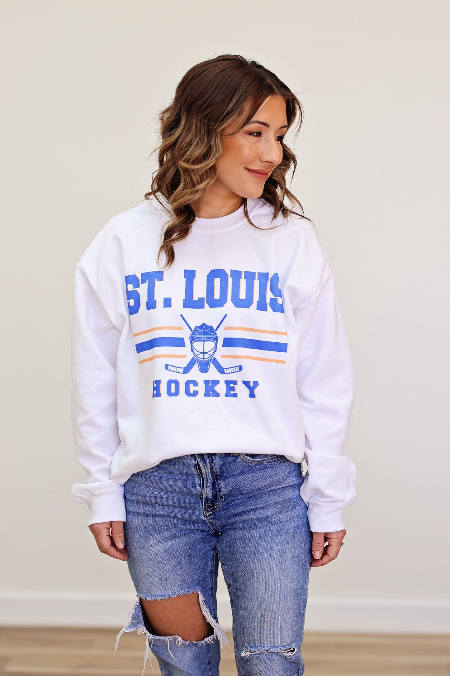 Vintage Saint Louis Hockey Sweatshirt