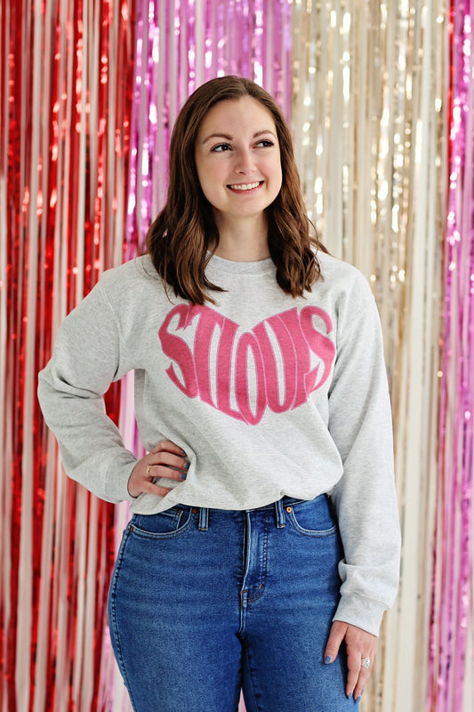 Heart Shaped Saint Louis sweatshirt