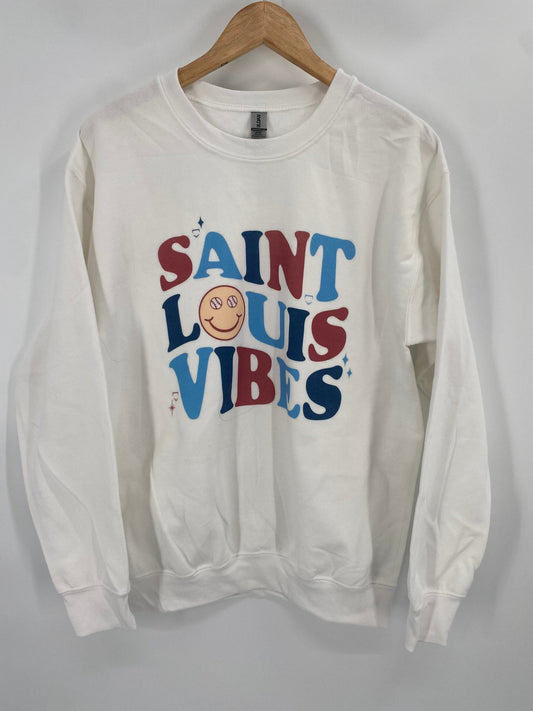 Saint Louis Baseball Vibes Crewneck