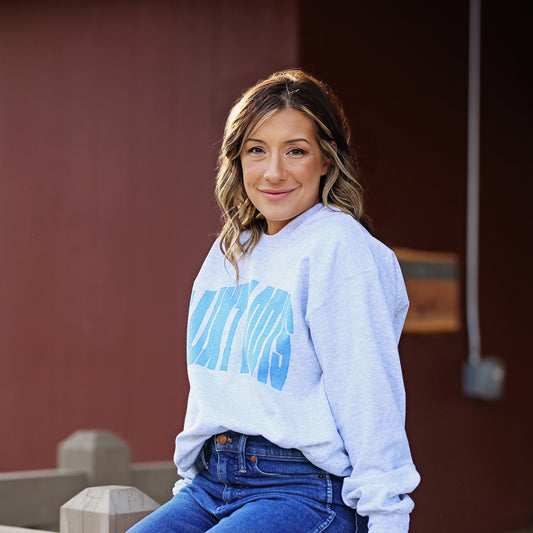Blue Saint Louis Crewneck